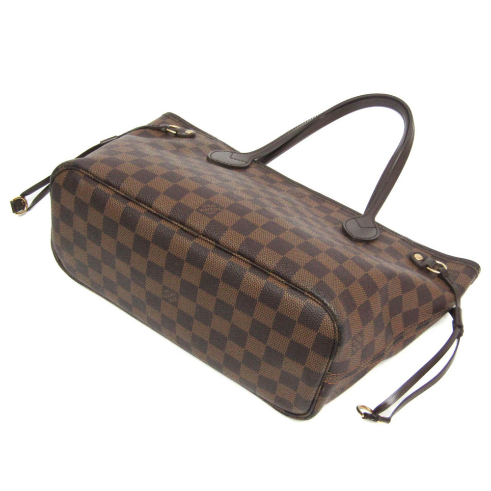 LOUIS VUITTON Brown Damier Neverfull PM Tote Bag - Picture 2 of 13